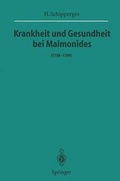 Cover: Krankheit und Gesundheit bei Maimonides - Springer