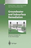 Cover: Groundwater and Subsurface Remediation - Springer