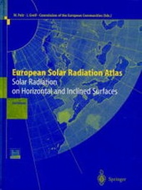 Enlarge image Cover: European Solar Radiation Atlas - Springer