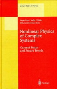 Abbildung von: Nonlinear Physics of Complex Systems - Springer