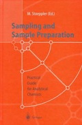Cover: Sampling and Sample Preparation - Springer