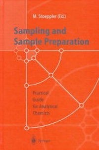 Enlarge image Cover: Sampling and Sample Preparation - Springer