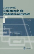 Cover: Einf&uuml;hrung in die Produktionswirtschaft - Springer