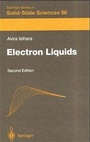 Cover: Electron Liquids - Springer