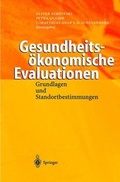 Cover: Gesundheits&ouml;konomische Evaluationen - Springer