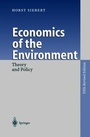 Cover: Economics of the Environment - Springer