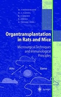 Cover: Organtransplantation in Rats and Mice - Springer