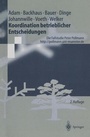 Cover: Koordination betrieblicher Entscheidungen - Springer