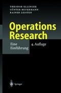 Cover: Operations Research - Springer