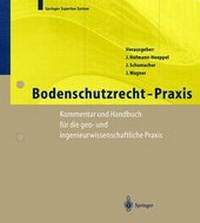 Abbildung von: Bodenschutzrecht - Praxis - Springer