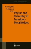 Cover: Physics and Chemistry of Transition Metal Oxides - Springer