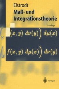 Abbildung von: Maß- und Integrationstheorie - Springer