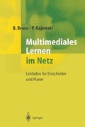 Cover: Multimediales Lernen im Netz - Springer