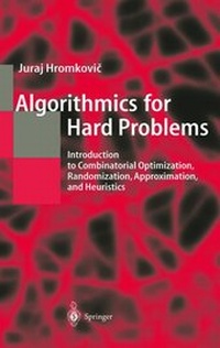 Enlarge image Cover: Algorithmics for Hard Problems - Springer
