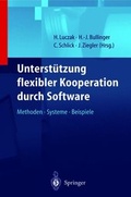 Cover: Unterst&uuml;tzung flexibler Kooperation durch Software - Springer