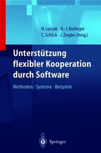 Enlarge image Cover: Unterstützung flexibler Kooperation durch Software - Springer