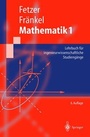 Cover: Mathematik 1 - Springer