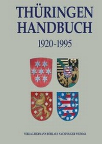 Enlarge image Cover: Thüringen-Handbuch - Verlag Hermann Böhlaus Nachfolger Weimar