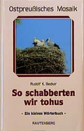Cover: So schabberten wir to Hus - Rautenberg, G