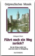 Cover: F&uuml;hrt noch ein Weg zur&uuml;ck? - Rautenberg, G