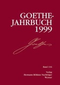 Cover: Goethe-Jahrbuch - Verlag Hermann B&ouml;hlaus Nachfolger Weimar