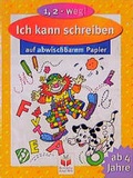 Cover: 1, 2 - weg! Ich kann schreiben - Junge Welt