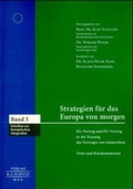 Cover: Strategien f&uuml;r das Europa von morgen - Schulz,  R. S., Verlag, ein Imprint von Wolters Kluwer Deutschland GmbH