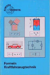 Enlarge image Cover: Formeln Kraftfahrzeugtechnik - Europa-Lehrmittel