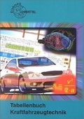 Cover: Tabellenbuch Kraftfahrzeugtechnik ohne Formelsammlung - Europa-Lehrmittel