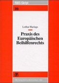 Cover: Praxis des Europ&auml;ischen Beihilferechts - RWS