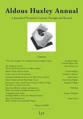 Cover: Aldous Huxley Annual - LIT