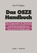 Cover: Das OSZE-Handbuch - VS Verlag f&uuml;r Sozialwissenschaften