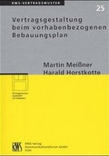 Cover: Vertragsgestaltung beim vorhabenbezogenen Bebauungsplan - RWS
