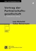 Cover: Vertrag der Partnerschaftsgesellschaft - RWS