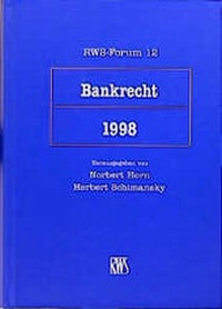 Enlarge image Cover: Bankrecht 1998 - RWS