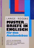 Cover: Musterbriefe in Englisch f&uuml;r den Auslandsbau - Bauverlag BV GmbH