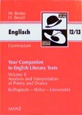 Cover: Your Companion to English Literary Texts / Your Companion to Englisch Literary Texts - Manz