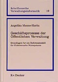 Cover: Gesch&auml;ftsprozesse der &Ouml;ffentlichen Verwaltung - R. v. Decker