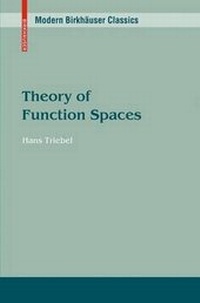 Enlarge image Cover: Theory of Function Spaces - Birkhäuser Verlag GmbH