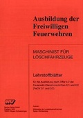Cover: Maschinist f&uuml;r L&ouml;schfahrzeuge - Neckar-Verlag GmbH