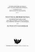 Cover: Vestigia Democritea - Schwabe Verlagsgruppe AG Schwabe Verlag