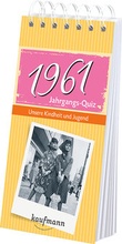 Cover: Jahrgangs-Quiz 1961 - Kaufmann Verlag