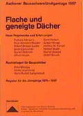 Cover: Aachener Bausachverst&auml;ndigentage - Bauverlag BV GmbH