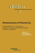Cover: Biochemistry of Vitamin B6 - Birkh&auml;user Verlag GmbH