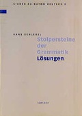 Cover: Stolpersteine der Grammatik - Cornelsen Schweiz AG
