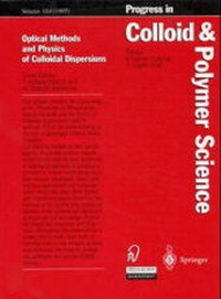 Enlarge image Cover: Optical Methods and Physics of Colloidal Dispersions - Steinkopff