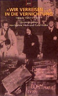 Cover: "Wir verreisen..." In die Vernichtung - Aufbau Taschenbuch