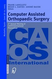 Enlarge image Cover: Computer Assisted Orthopaedic Surgery - Steinkopff