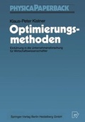 Cover: Optimierungsmethoden - Physica