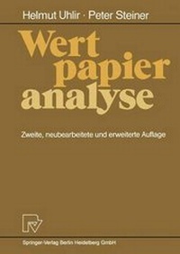 Enlarge image Cover: Wertpapieranalyse - Physica